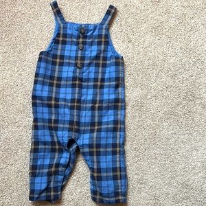 Janie & Jack overalls. 3-6 months. Blue colors. Great condition